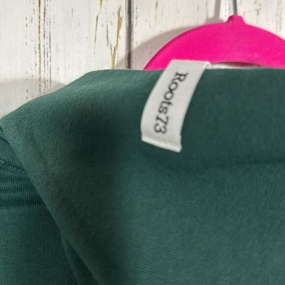 Roots73 Rome Records Graphic Hoodie Green Unisex Size L Retro Streetwear - Picture 14 of 15